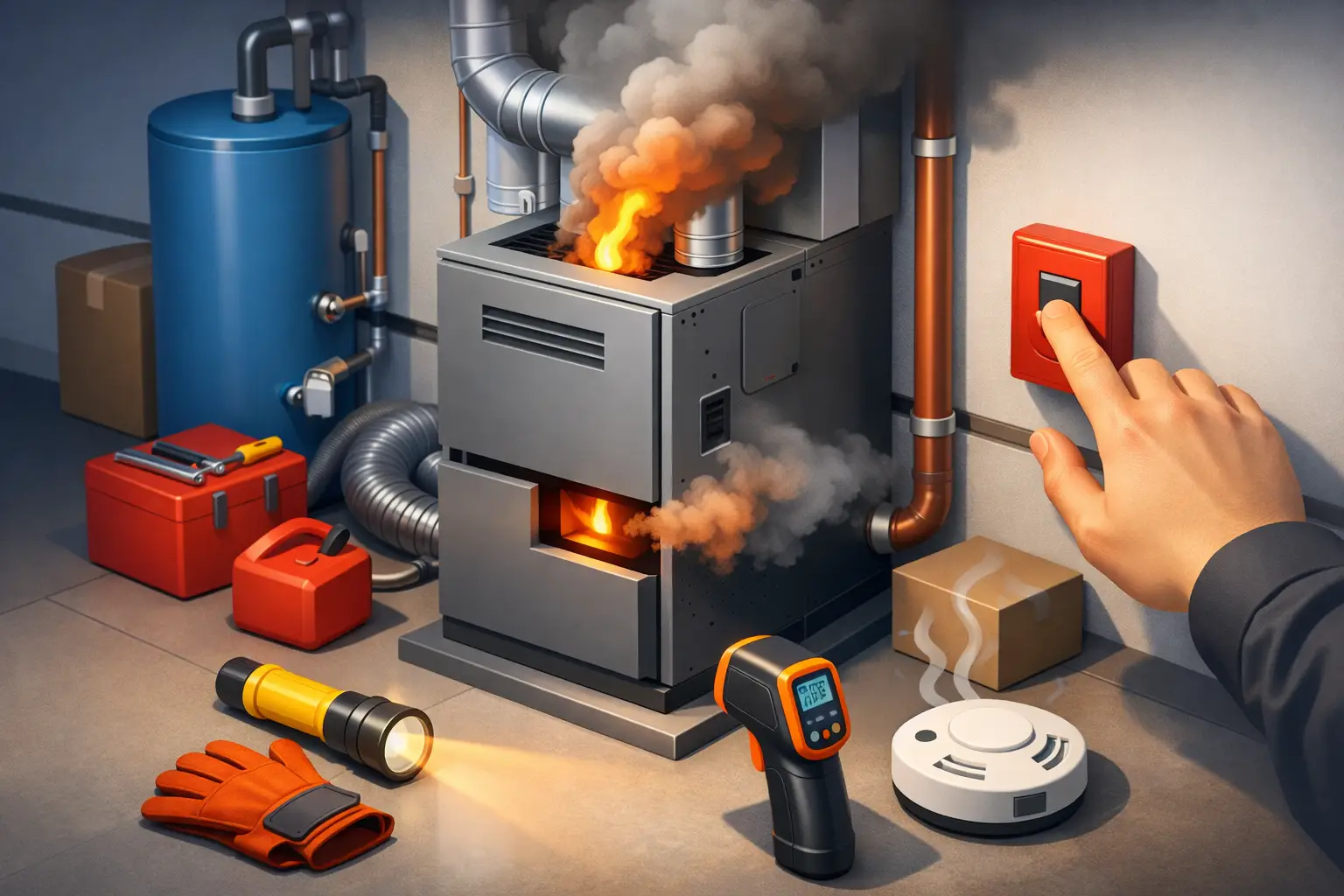 Furnace Smells Burning? What to Do First