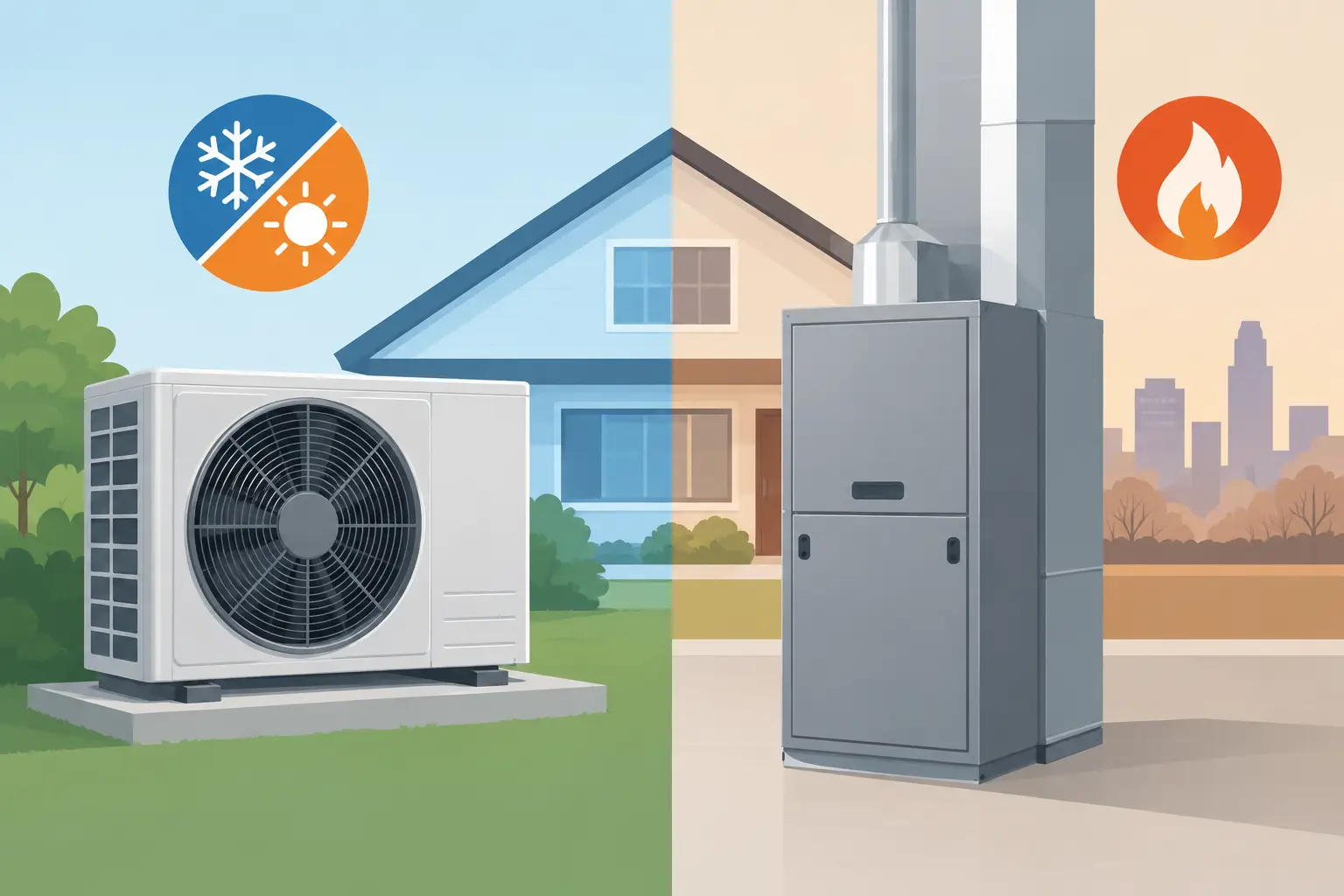 Heat Pump Versus Furnace: Omaha Home Guide
